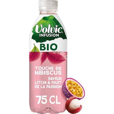 Eau Aromatisée Infusion Hibiscus Litchi Passion Bio