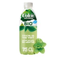 Eau Aromatisée Infusion Thé Vert Menthe Bio