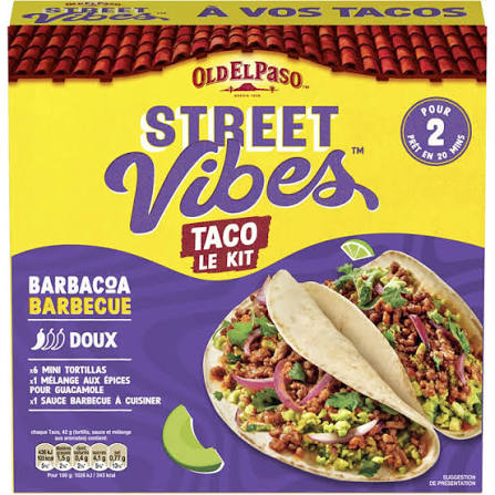 Kit Tacos Saveur Barbecue Doux