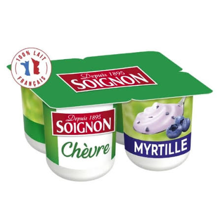 Yaourts Au Lait De Chèvre Myrtille