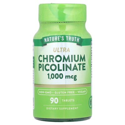 Ultra Chromium Picolinate, 1,000 Mcg