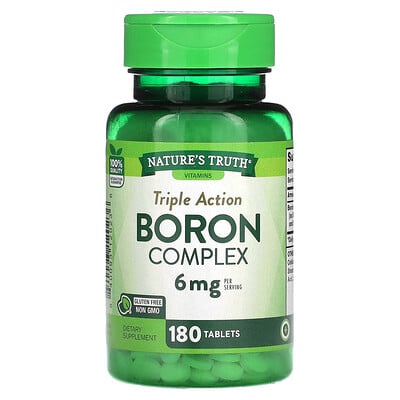 Triple Action Boron Complex, 6 Mg