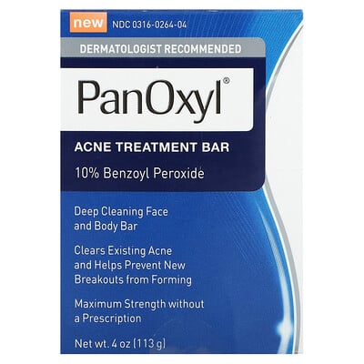 Acne Treatment Bar, 10% Benzoyl Peroxide