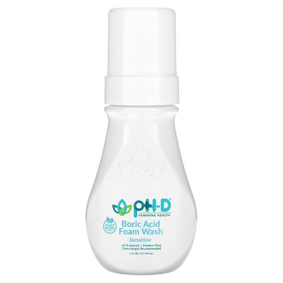 Boric Acid Foam Wash, Sensitive