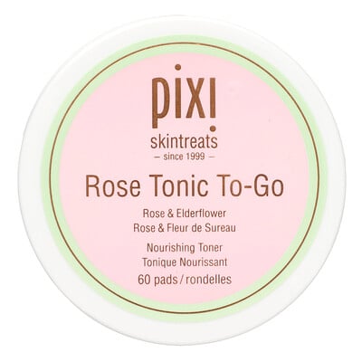 Skintreats, Rose Tonic To-go, 60 Pads