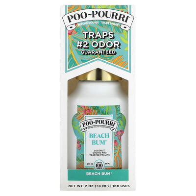 Before-you-go® Toilet Sprays, Beach Bum