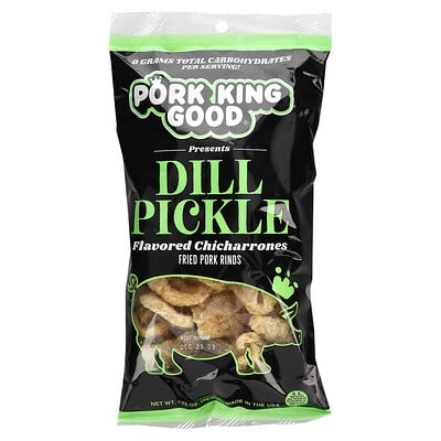 Flavored Chicharrones, Dill Pickle