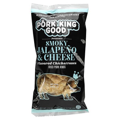 Flavored Chicharrones, Smoky Jalapeno & Cheese