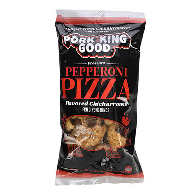 Flavored Chicharrones, Pepperoni Pizza