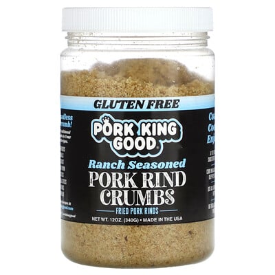 Pork Rind Crumbs, Ranch Seasoned