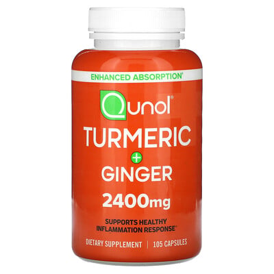 Turmeric + Ginger, 2,400 Mg