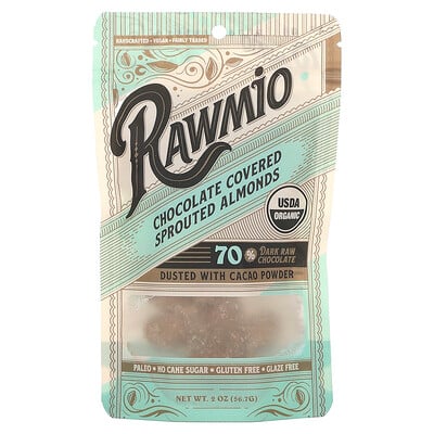 Chocolate Covered Sprouted Almonds