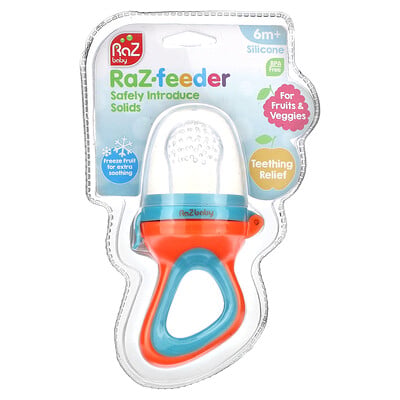 Raz-feeder, 6m+, Red & Blue, 1 Feeder