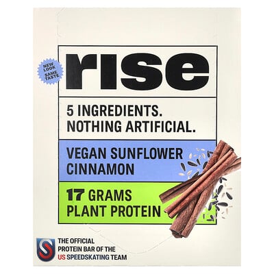 Protein Bar, Vegan Sunflower Cinnamon