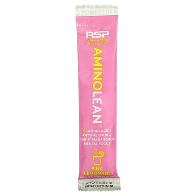 Aminolean, Pink Lemonade, 1 Stick Pack