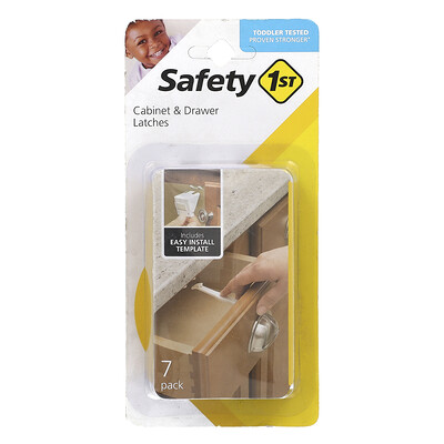 Cabinet & Drawer Latches, 7 Pack