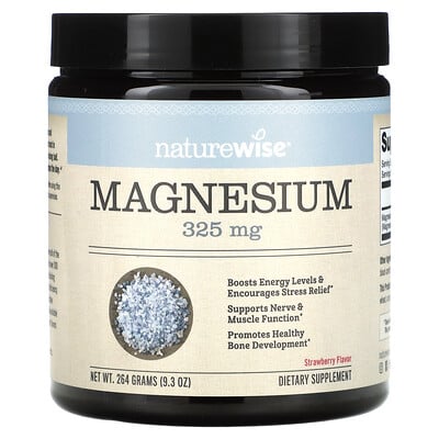 Magnesium, Strawberry, 325 Mg