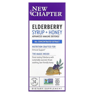 Elderberry Syrup + Honey