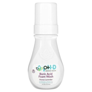 Boric Acid Foam Wash, Rose Vanilla