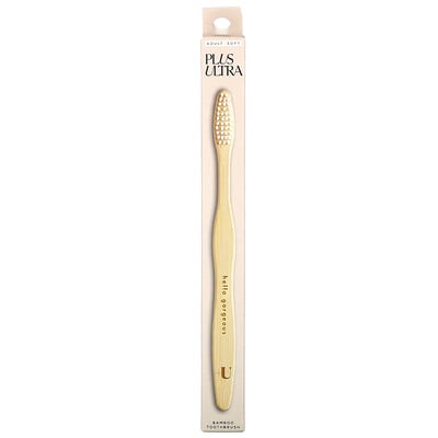 Bamboo Toothbrush, Hello Gorgeous, Adult, Soft, 1 Toothbrush
