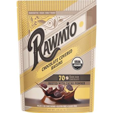 Chocolate Covered Raisins, 70% Dark Raw Chocolate