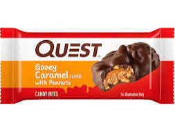 Candy Bites, Gooey Caramel With Peanuts