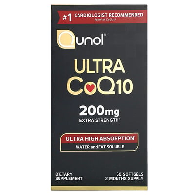 Ultra Coq10, Extra Strength, 200 Mg, 60 Softgels