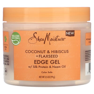 Edge Gel, Coconut & Hibiscus + Flaxseed
