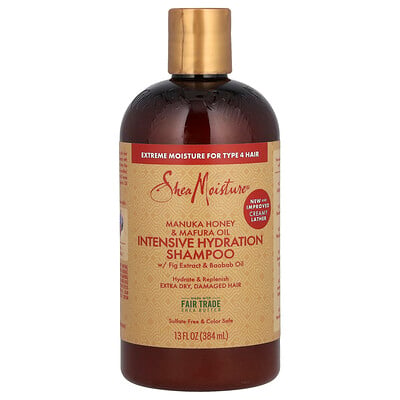 Manuka Honey & Mafura Oil, Intensive Hydration Shampoo, Extra Dry, Damaged Hair
