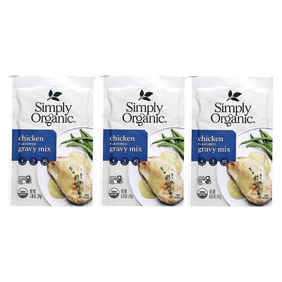 Chicken Gravy Mix, 3 Packets, 0.85 Oz (24 G)