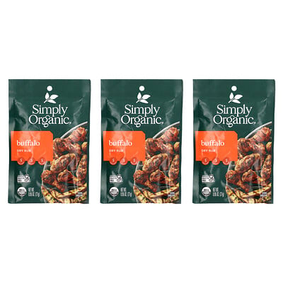 Buffalo Dry Rub Mix, 3 Packets, 0.95 Oz (27 G)