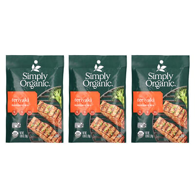 Teriyaki Marinade Mix, 3 Packets, 0.99 Oz (28 G)