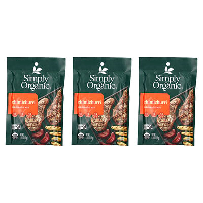 Chimichurri Marinade Mix, 3 Packets, 0.71 Oz (20 G)