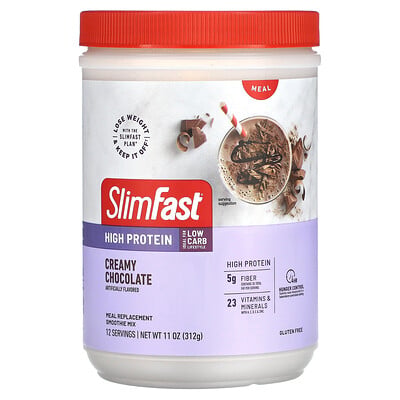 High Protein, Meal Replacement Smoothie Mix, Creamy Chocolate