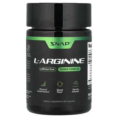 L-arginine, Caffeine-free