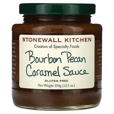 Bourbon Pecan Caramel Sauce
