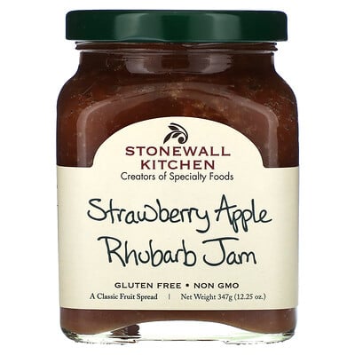 Strawberry Apple Rhubarb Jam
