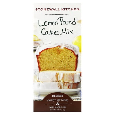 Lemon Pound Cake Mix With Glaze Mix
