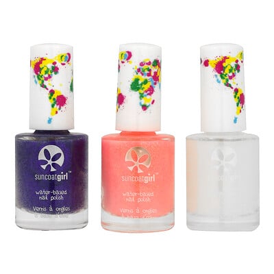 Water-based Nail Polish, Pretty Me, 4 Piece Kit