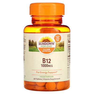 B-12, 1,000 Mcg