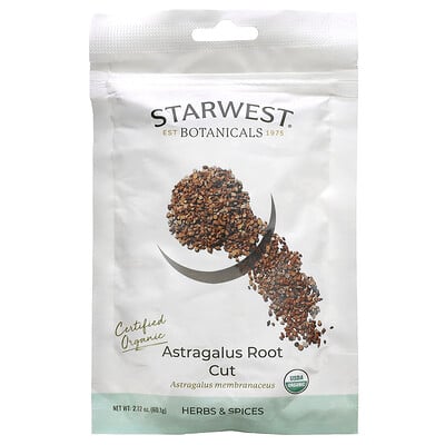 Organic Astragalus Root Cut
