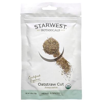 Organic Oatstraw Cut