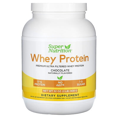 Ultra Filtered Whey Protein Powder, Non-gmo, Rbst Free, Chocolate