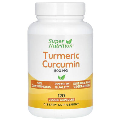 Turmeric Curcumin, 500 Mg, 120 Veggie Capsules
