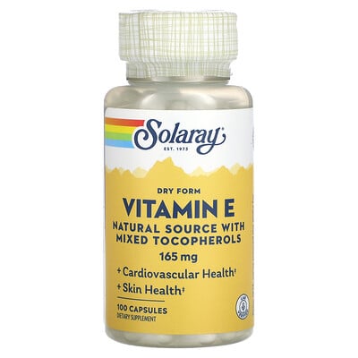 Dry Form Vitamin E, 165 Mg