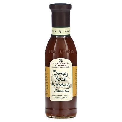 Smokey Peach Whiskey Sauce