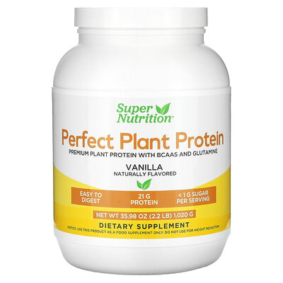 Perfect Plant Protein, Vanilla