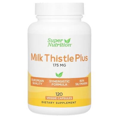 Milk Thistle Plus, 175 Mg, 120 Veggie Capsules