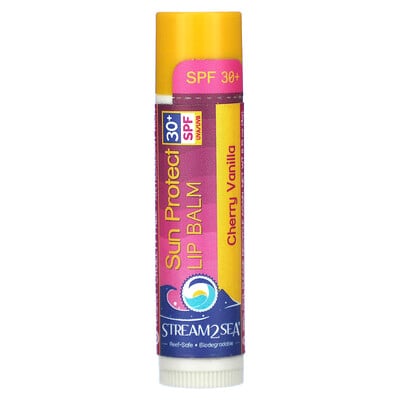 Sun Protect Lip Balm, Spf 30+, Cherry Vanilla