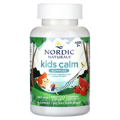 Kids Calm Gummies, Strawberry Watermelon 3+